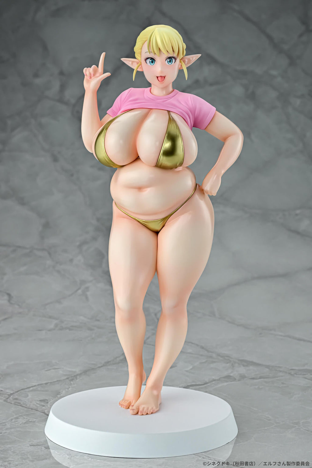 Plus-Sized Elf Elfuda Gold ver. 1/7 Scale Figure