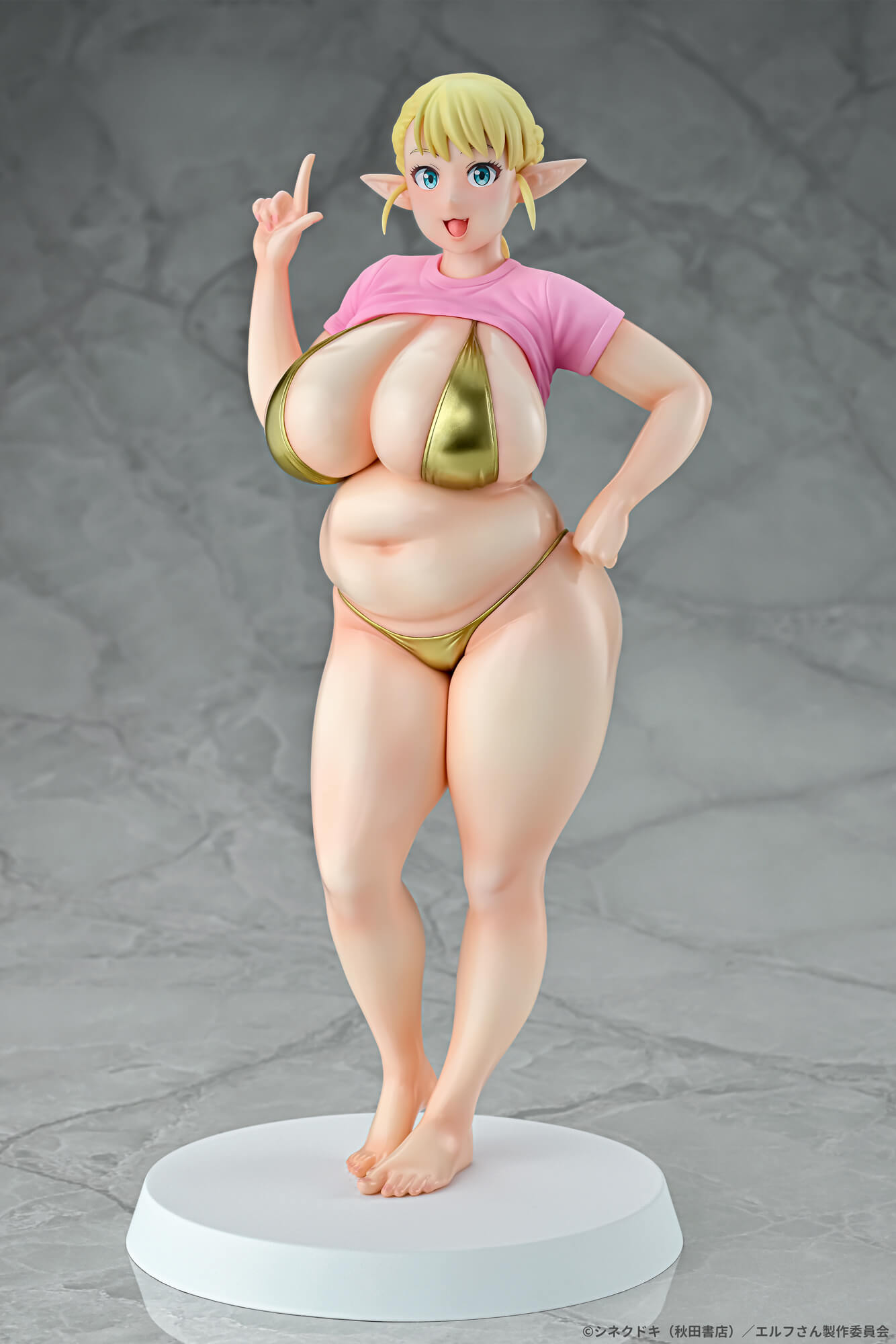 Plus-Sized Elf Elfuda Gold ver. 1/7 Scale Figure