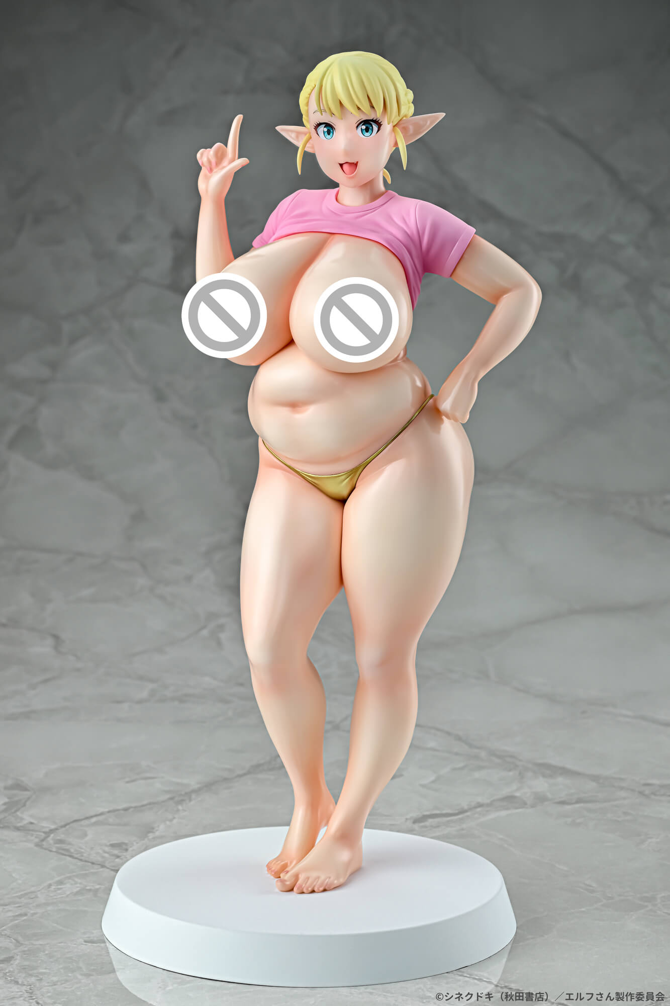 Plus-Sized Elf Elfuda Gold ver. 1/7 Scale Figure