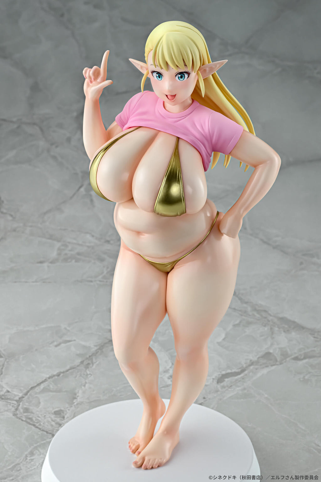 Plus-Sized Elf Elfuda Gold ver. 1/7 Scale Figure