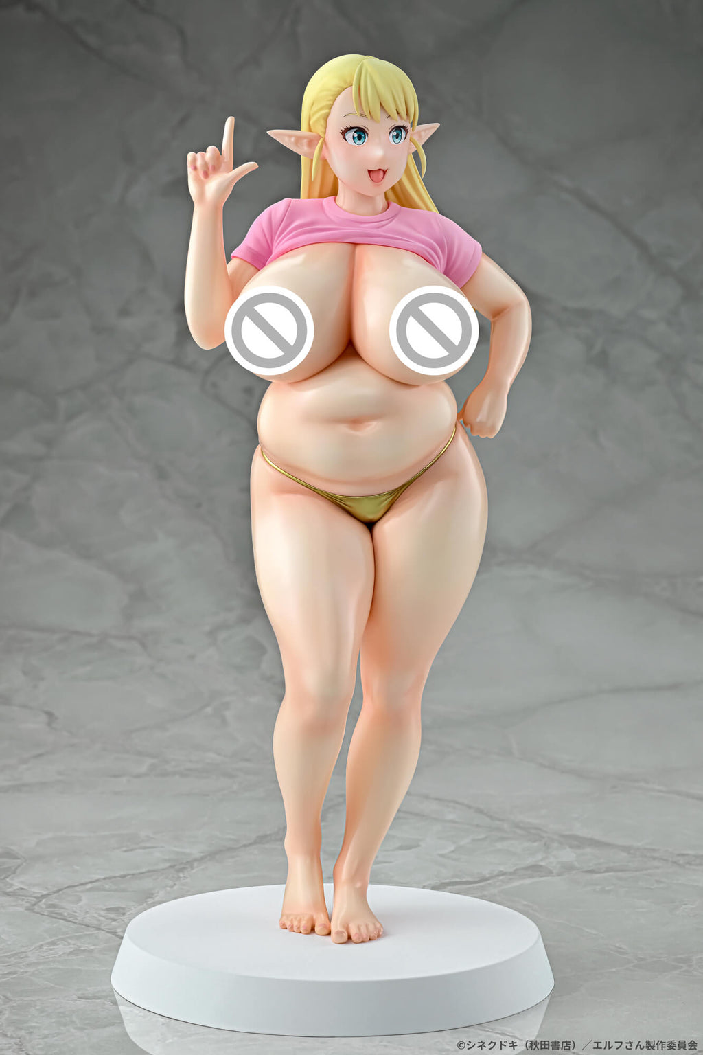 Plus-Sized Elf Elfuda Gold ver. 1/7 Scale Figure