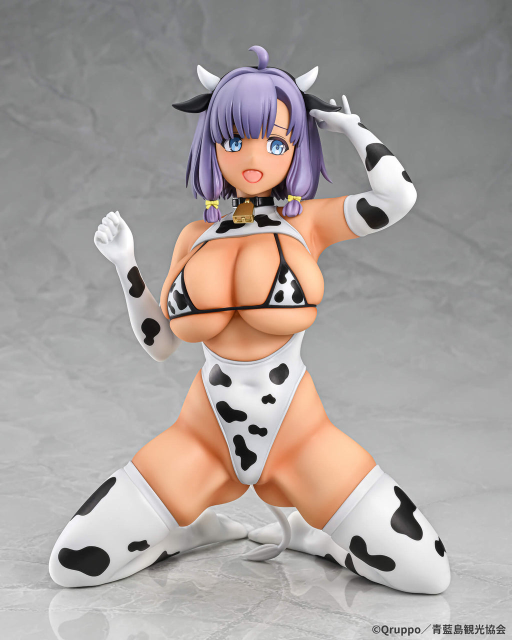 Nukitashi THE ANIMATION Misaki Hotori Cow Costume Tanned ver. 1/5 Scale Figure