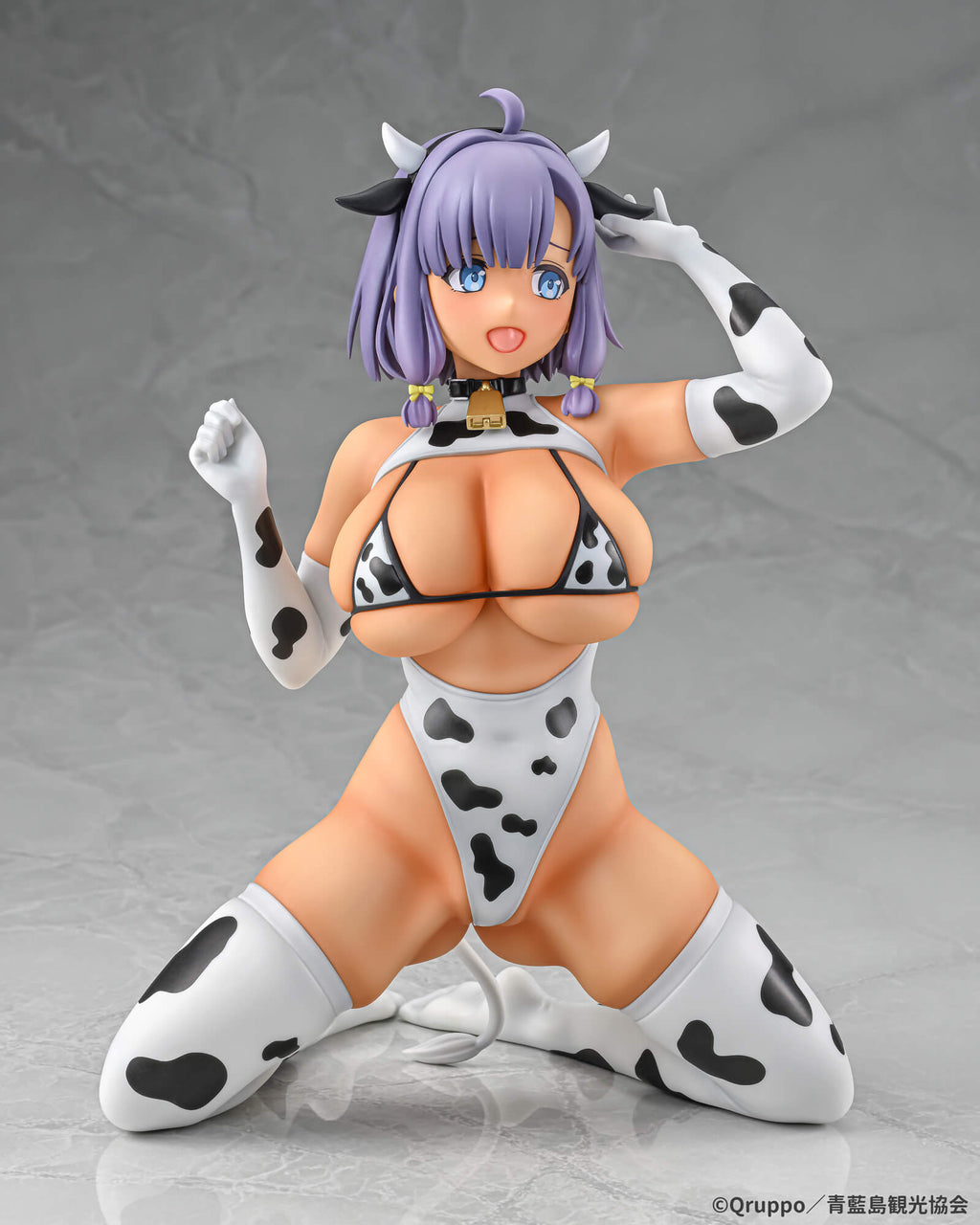 Nukitashi THE ANIMATION Misaki Hotori Cow Costume Tanned ver. 1/5 Scale Figure