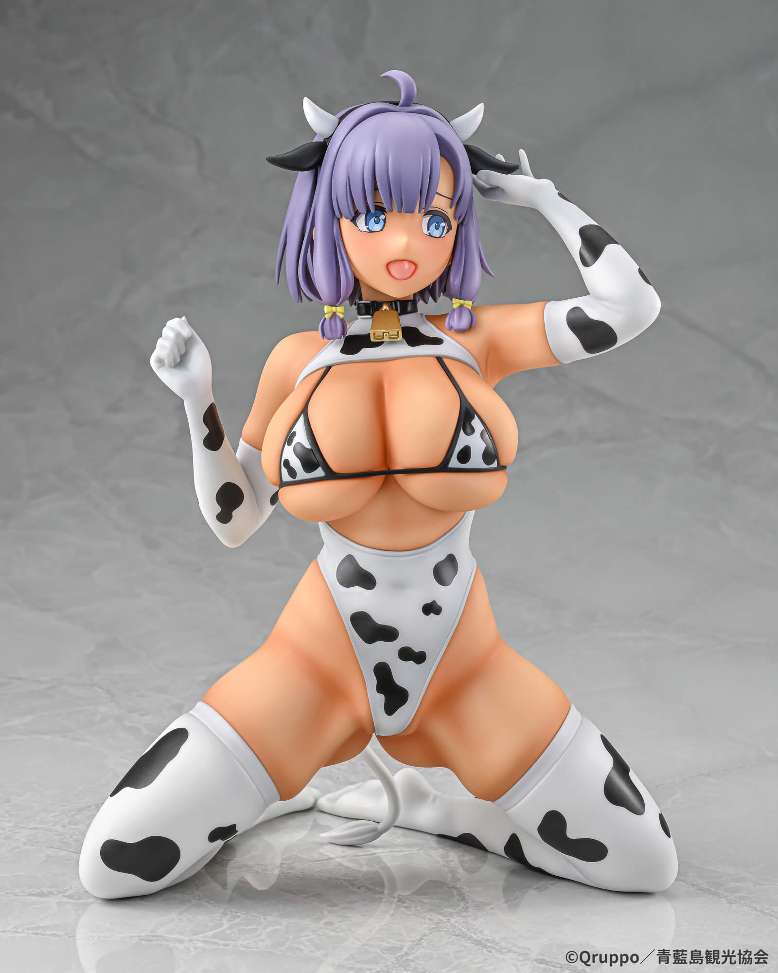 Nukitashi THE ANIMATION Misaki Hotori Cow Costume Tanned ver. 1/5 Scale Figure