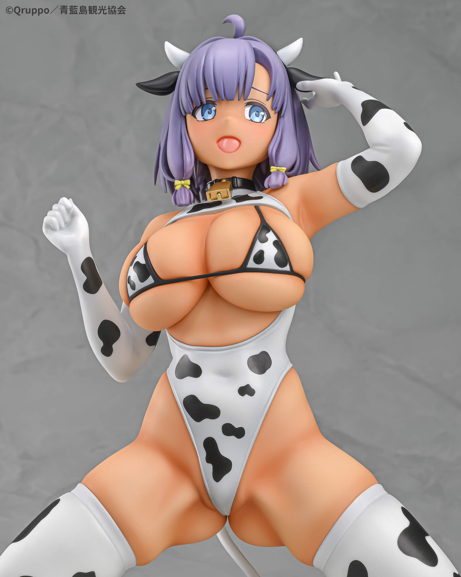 Nukitashi THE ANIMATION Misaki Hotori Cow Costume Tanned ver. 1/5 Scale Figure