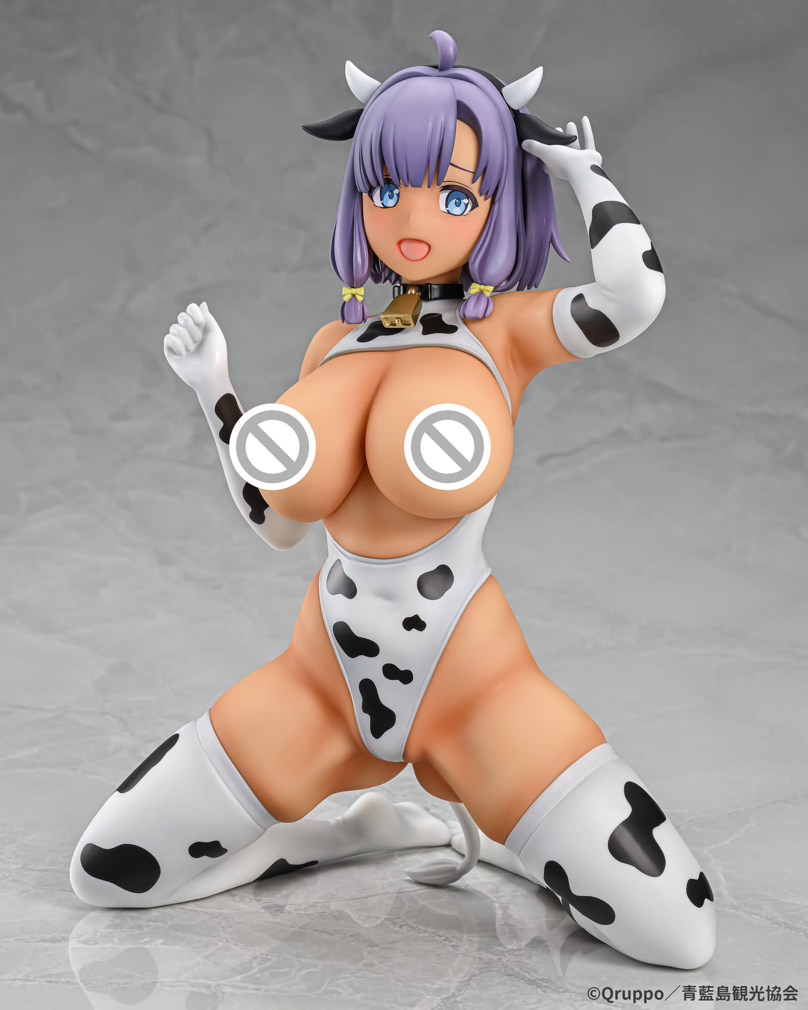 Nukitashi THE ANIMATION Misaki Hotori Cow Costume Tanned ver. 1/5 Scale Figure