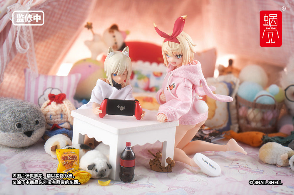 Option Foot Parts Set for RPGEX-06 Adventurer Snail 1/12 Action Figure
