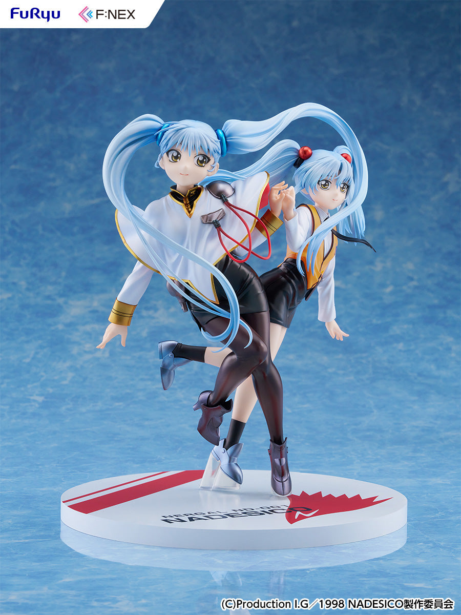 Nadesico the Movie The Prince of Darkness Ruri Hoshino Double RuriRuri ver. 1/7 Scale Figure