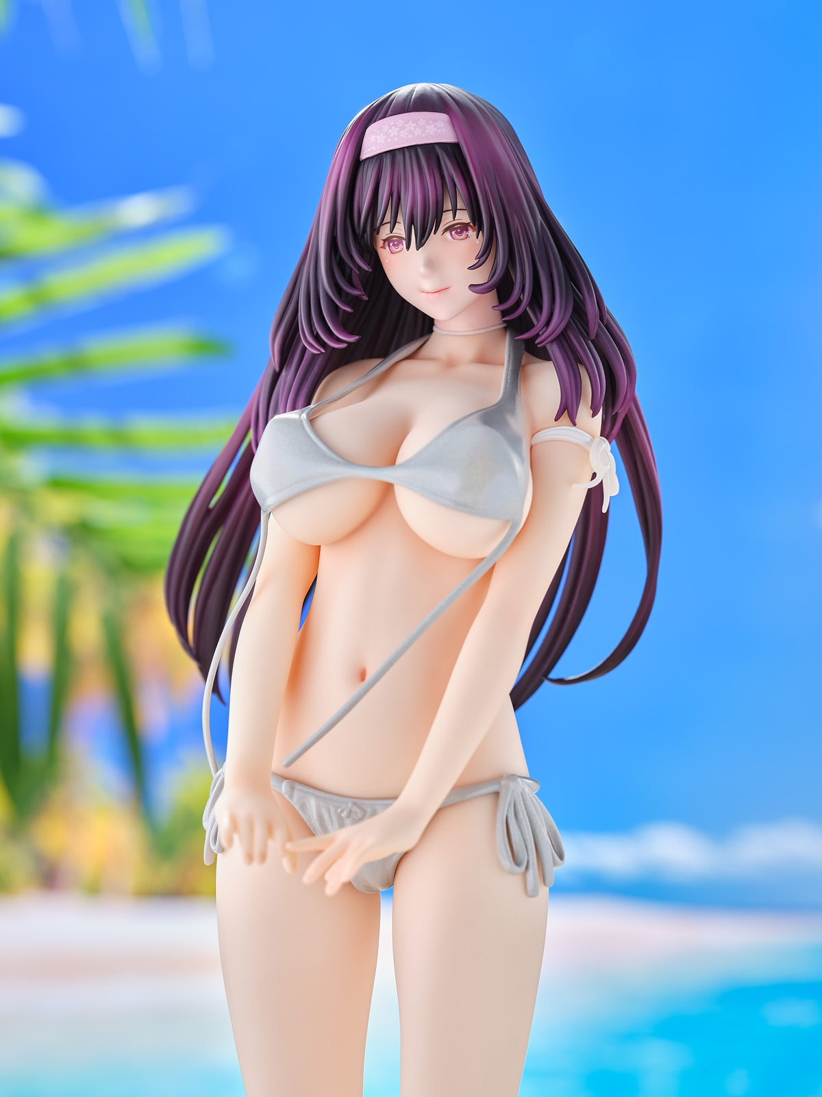 Toshi Tsutakaze Original Model Tomoe Sakura Swimsuit Black Hair Ver. 1/5 Scale Figure