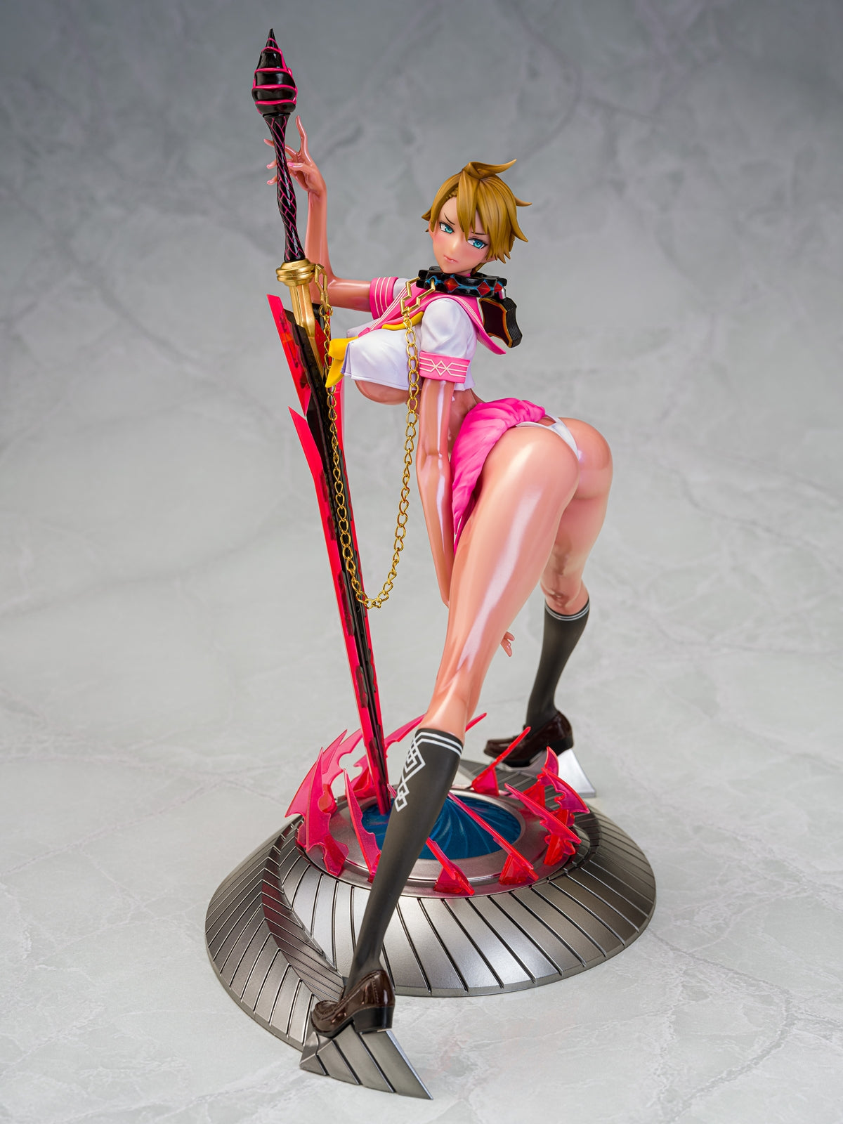 Magical Girl Series Asuka Rui Pink Summer Sailor Uniform Ver. 1/6 Scale Figure