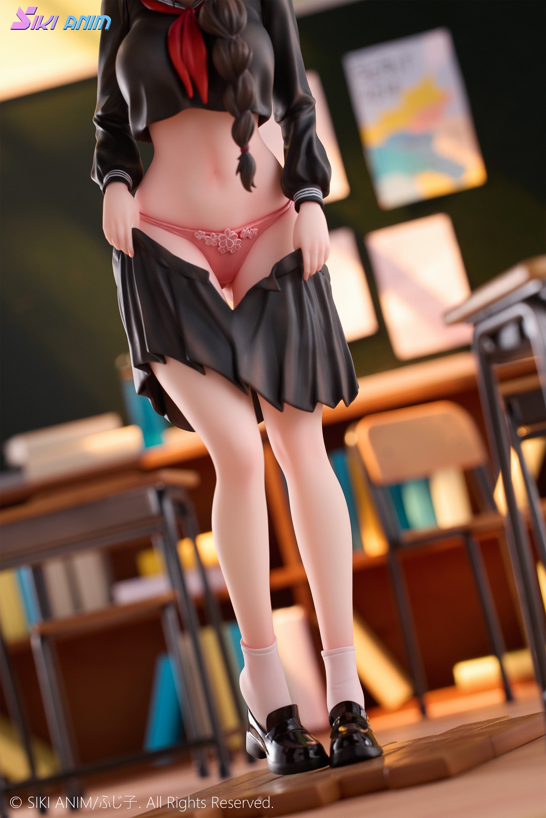 Plain Girl w/Flashy Underwear 1/6 Scale Figure
