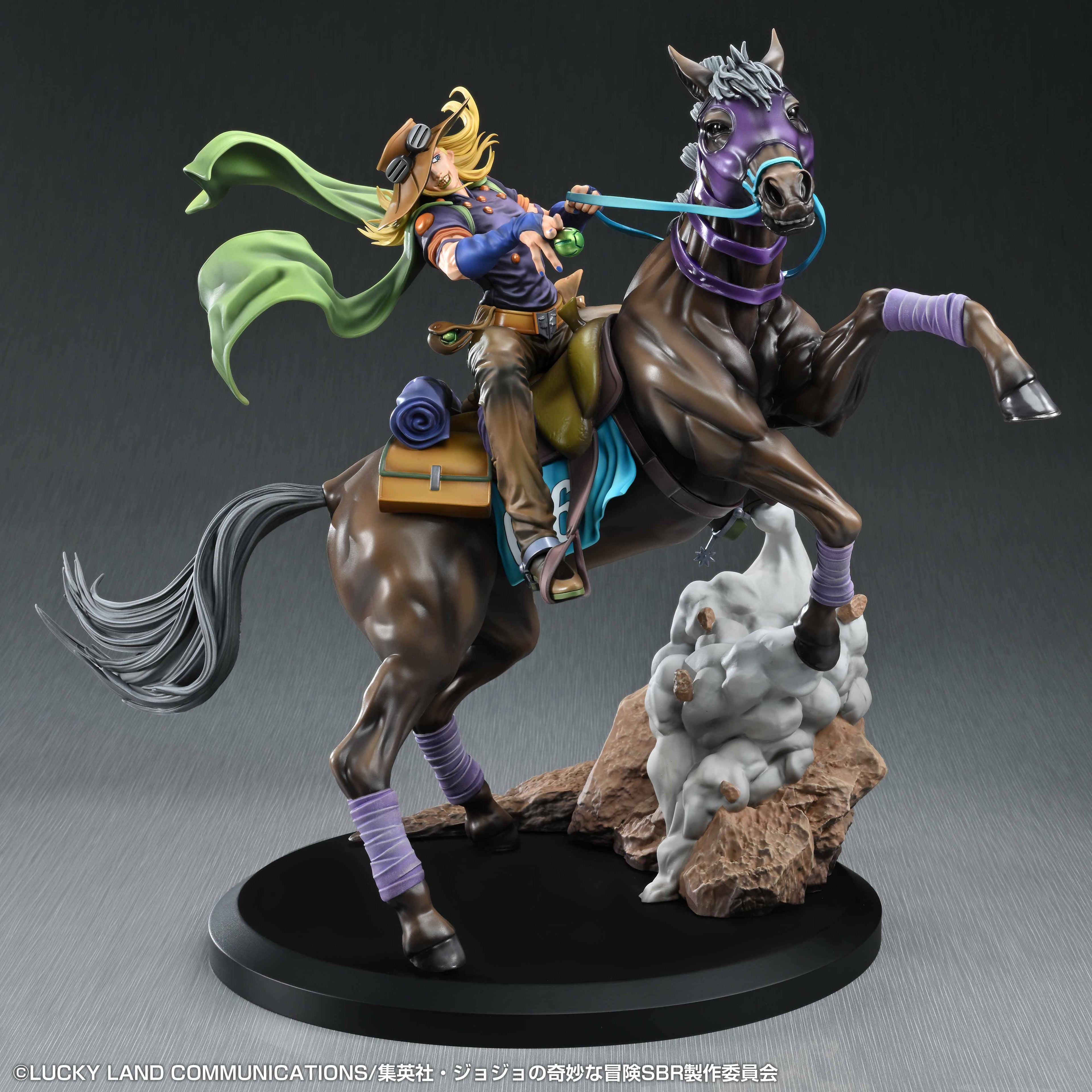 STEEL BALL RUN JoJo's Bizarre Adventure Gyro Zeppeli & Valkyrie Complete Figure