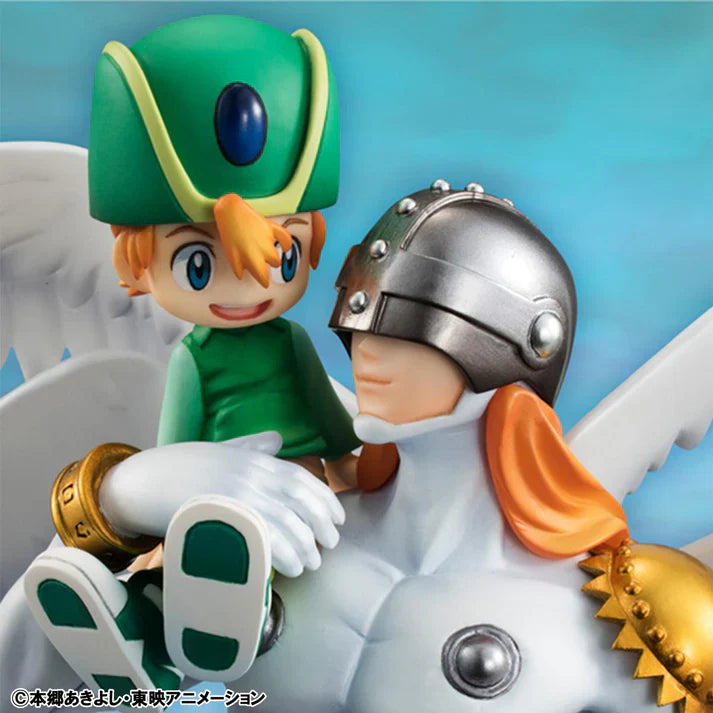 G.E.M. Series Digimon Adventure Angemon & Takeru Takaishi Complete Figure (Re-Run)