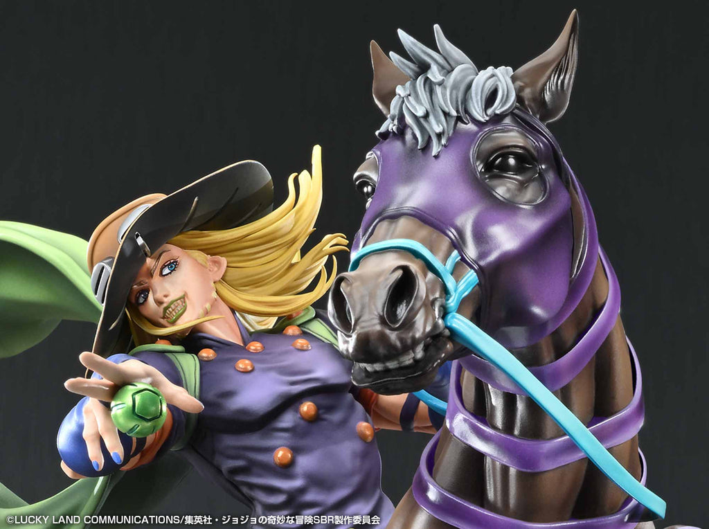 STEEL BALL RUN JoJo's Bizarre Adventure Gyro Zeppeli & Valkyrie Complete Figure