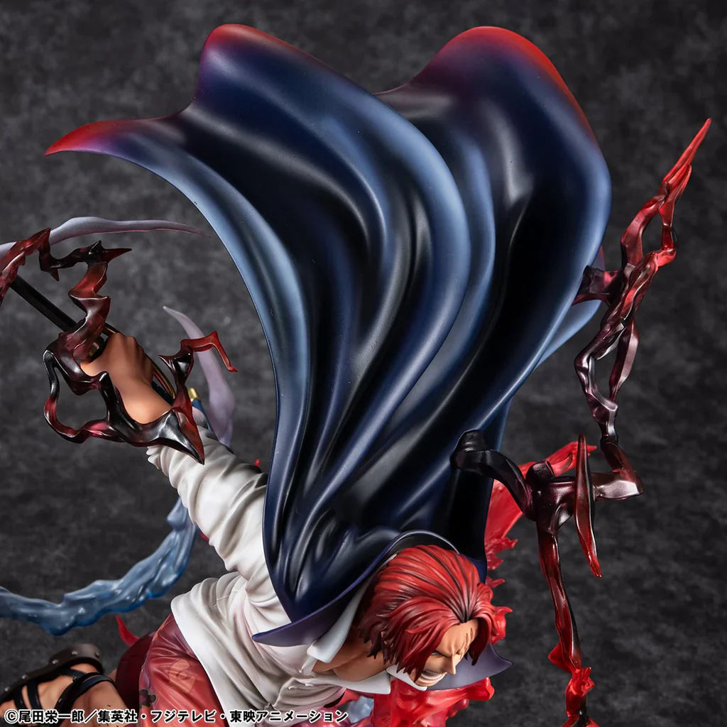 Portrait.Of.Pirates (POP) ONE PIECE "SA-MAXIMUM" Leader of Red Hair Pirates Red-Haired Shanks Kamusarii