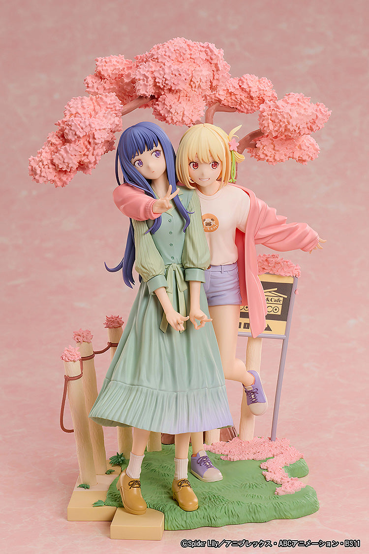 Lycoris Recoil Chisato Nishikigi & Takina Inoue Spring Ver. Non-Scale Figure