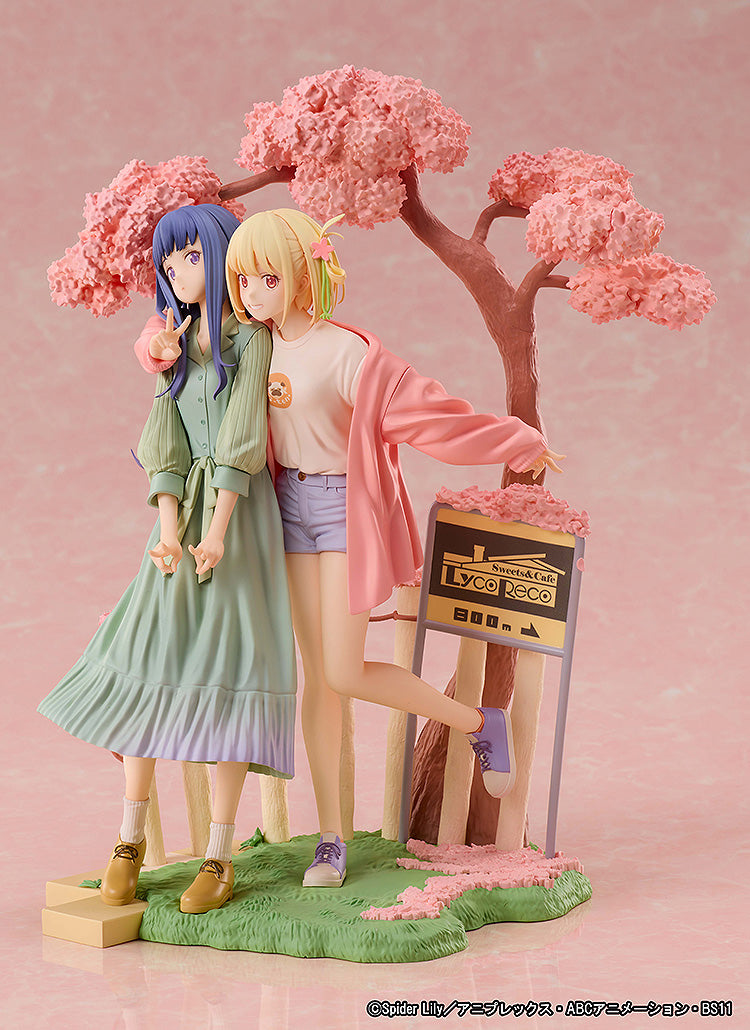 Lycoris Recoil Chisato Nishikigi & Takina Inoue Spring Ver. Non-Scale Figure