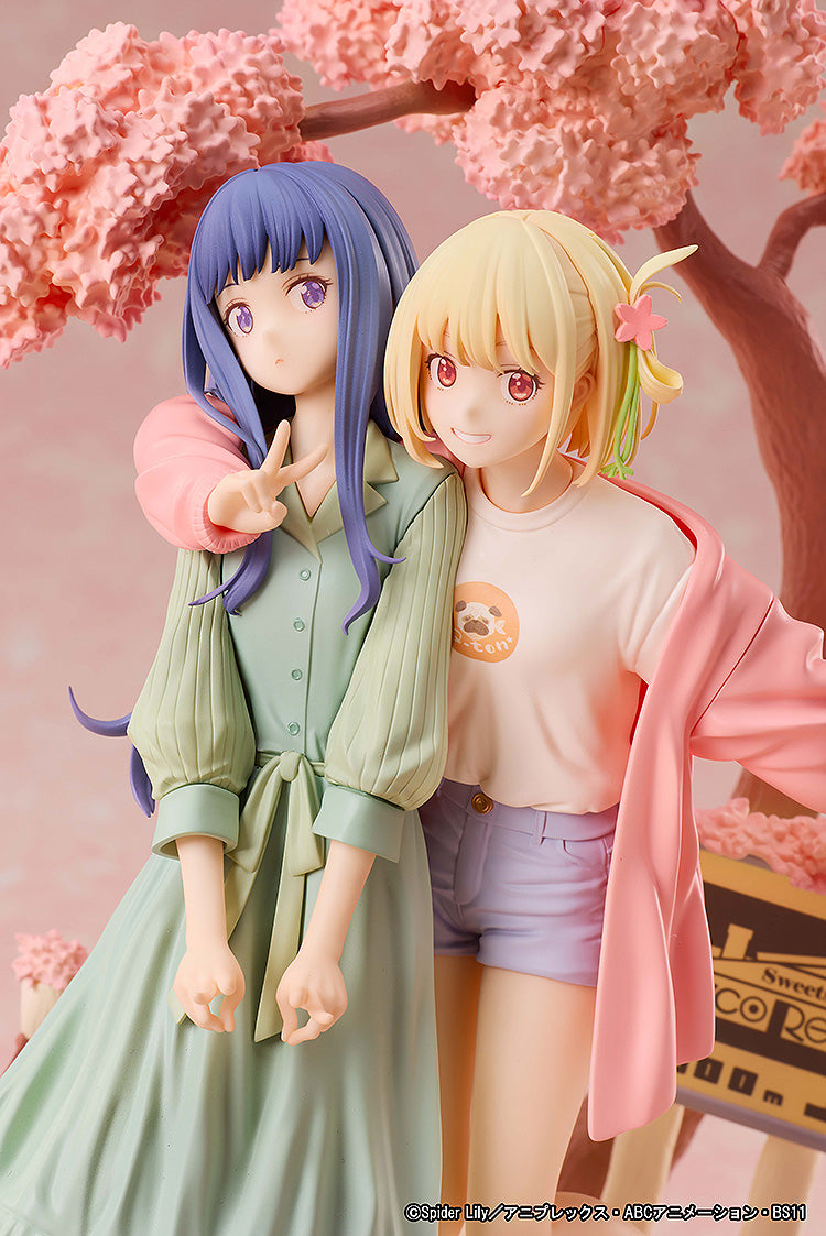 Lycoris Recoil Chisato Nishikigi & Takina Inoue Spring Ver. Non-Scale Figure