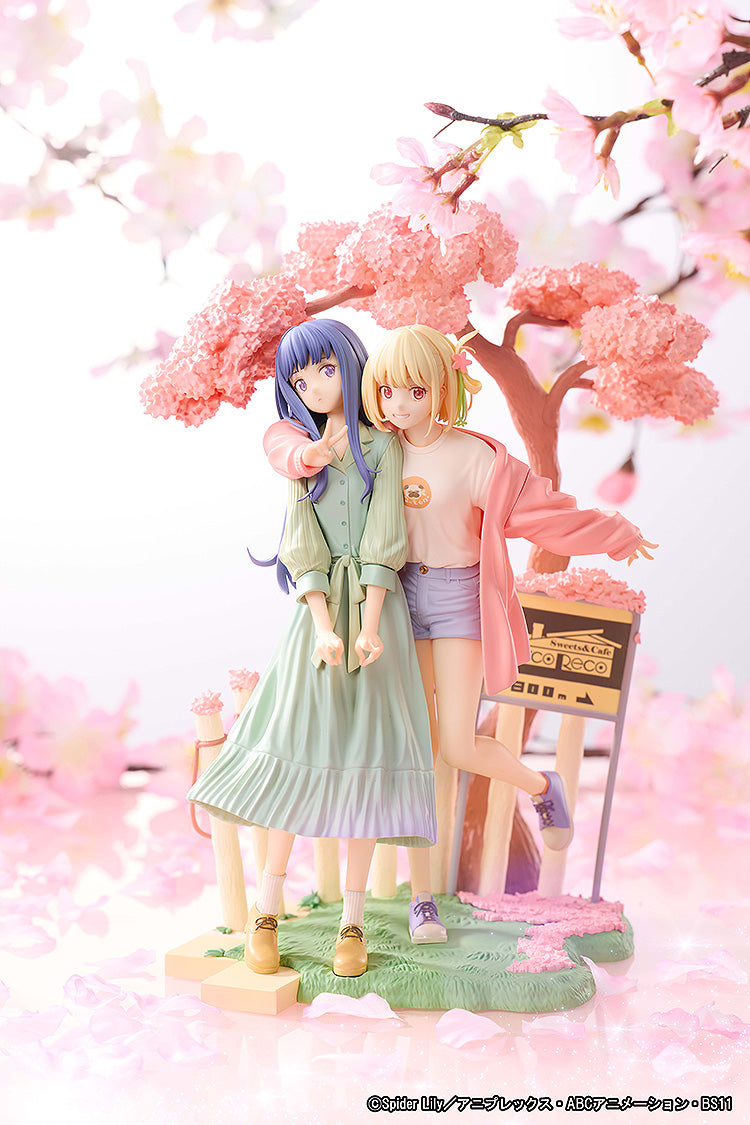 Lycoris Recoil Chisato Nishikigi & Takina Inoue Spring Ver. Non-Scale Figure