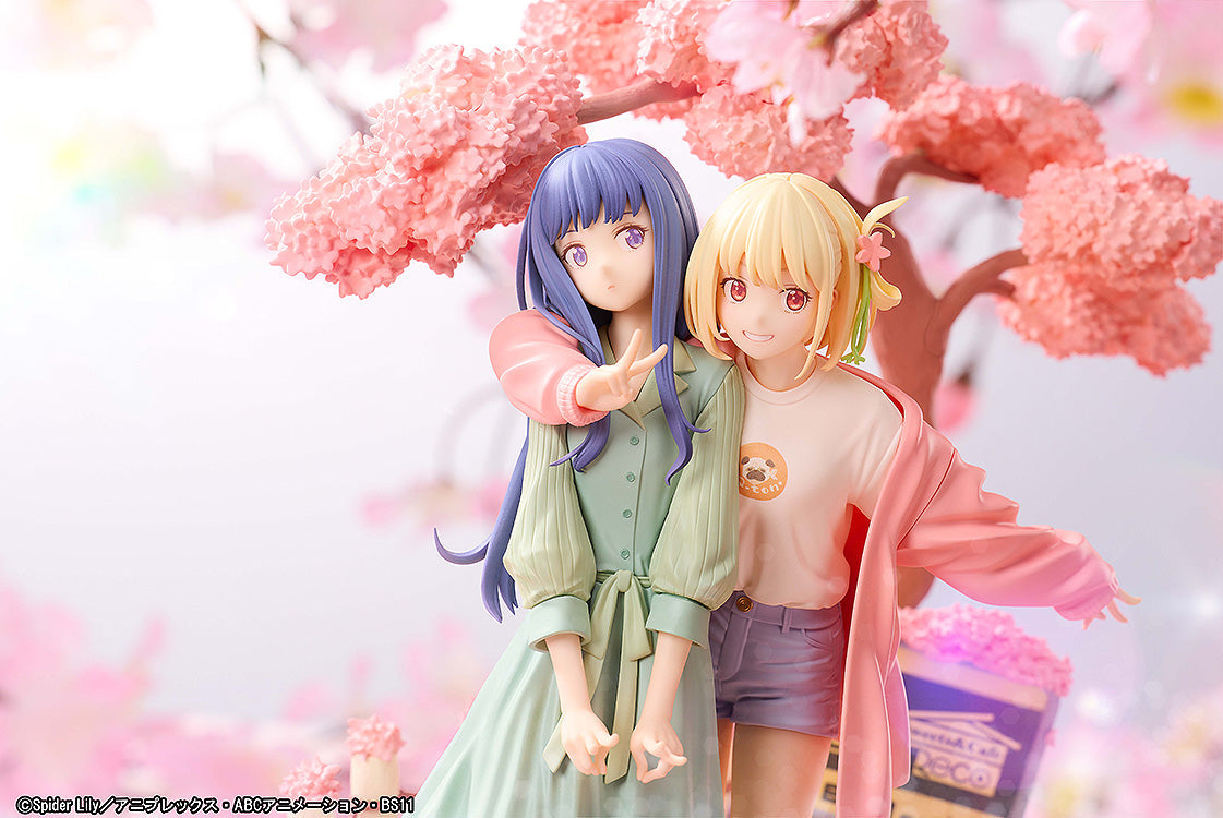 Lycoris Recoil Chisato Nishikigi & Takina Inoue Spring Ver. Non-Scale Figure