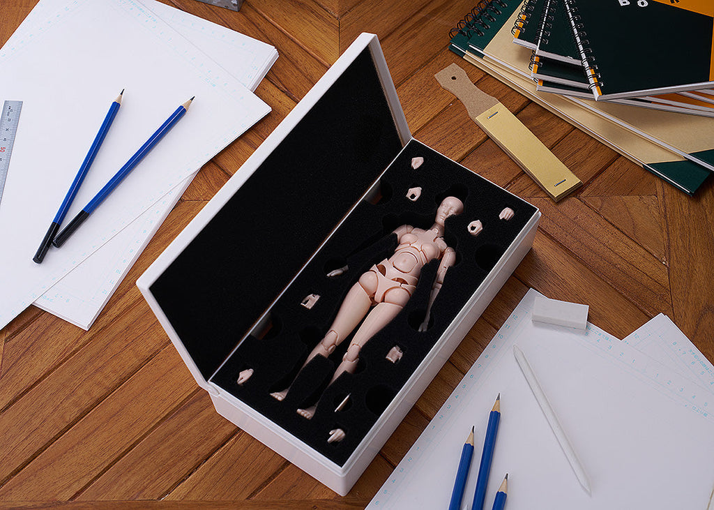 Nishimura Style Drawing Doll Olive Flesh
