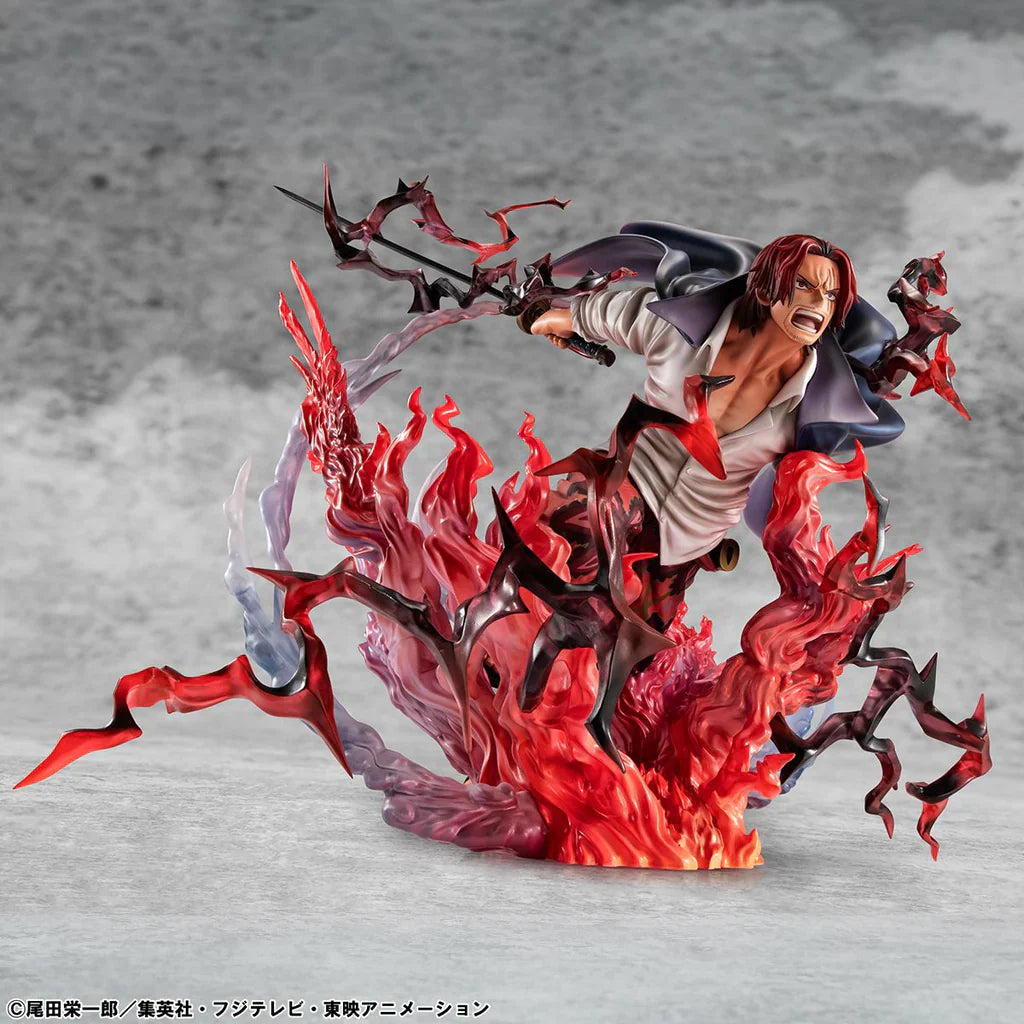 Portrait.Of.Pirates (POP) ONE PIECE "SA-MAXIMUM" Leader of Red Hair Pirates Red-Haired Shanks Kamusarii