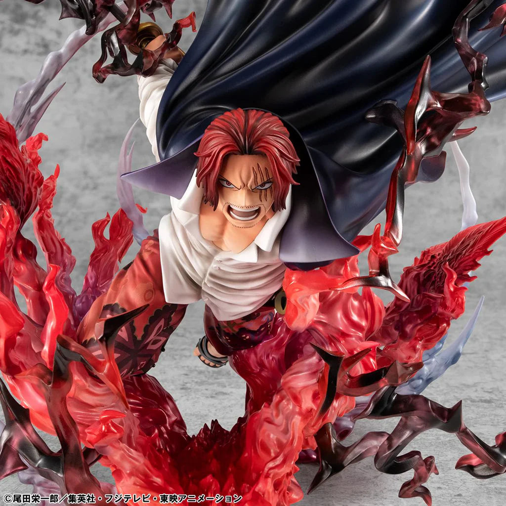 Portrait.Of.Pirates (POP) ONE PIECE "SA-MAXIMUM" Leader of Red Hair Pirates Red-Haired Shanks Kamusarii
