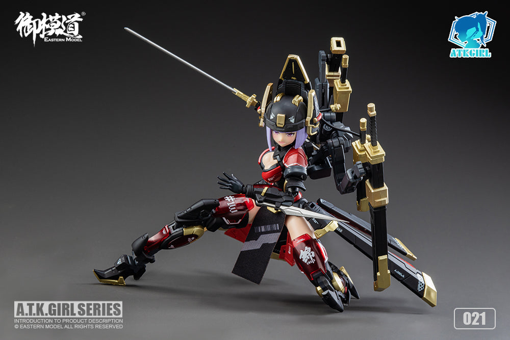 A.T.K.Girl JW021 The Imperial Guard 1/12 Scale Plastic Model Kit