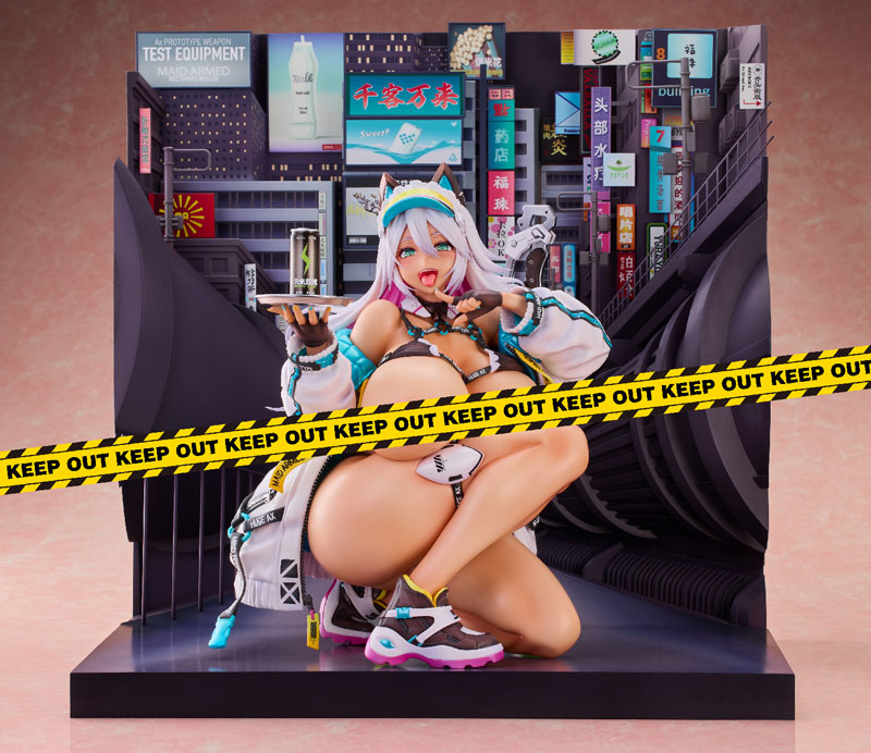 Meido-Busou: Ax Street ver. Pixel Philia Edition 1/4 Scale Figure