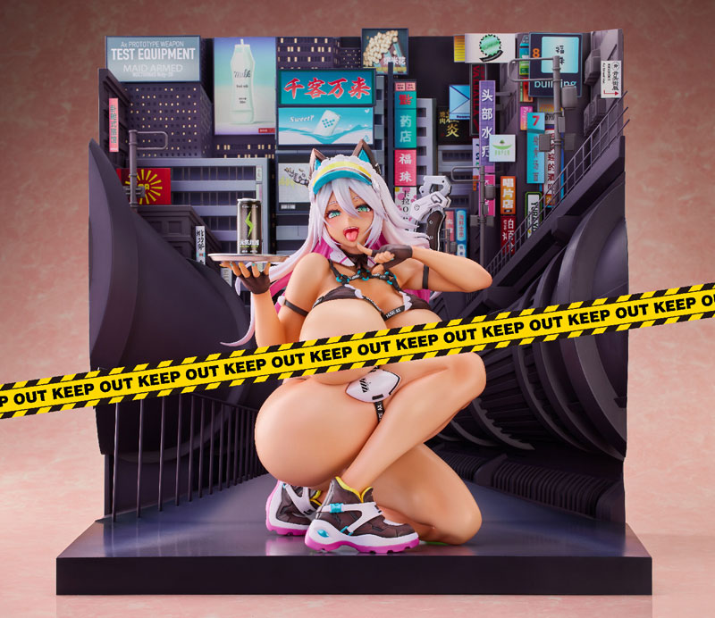 Meido-Busou: Ax Street ver. Pixel Philia Edition 1/4 Scale Figure