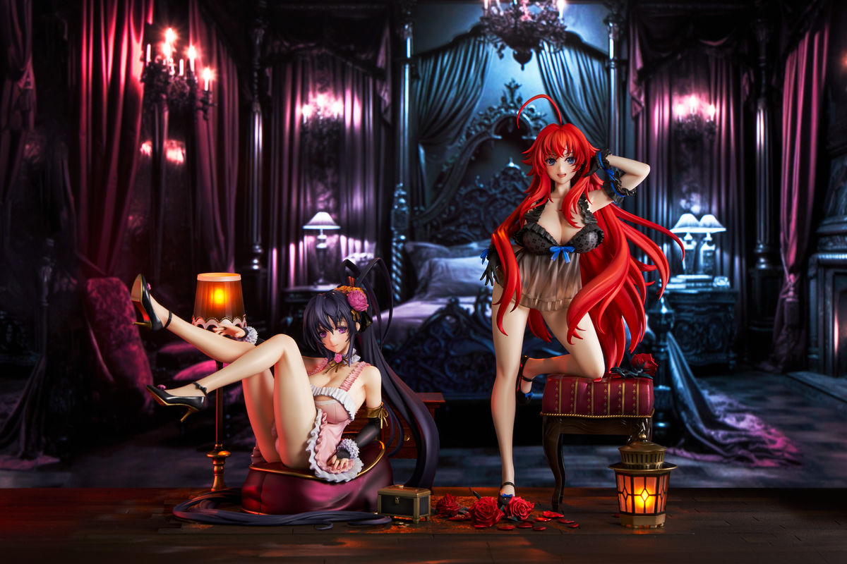 High School DxD Akeno Himejima: Light Novel 15th Anniversary ver. 1/6.5 Scale Figure