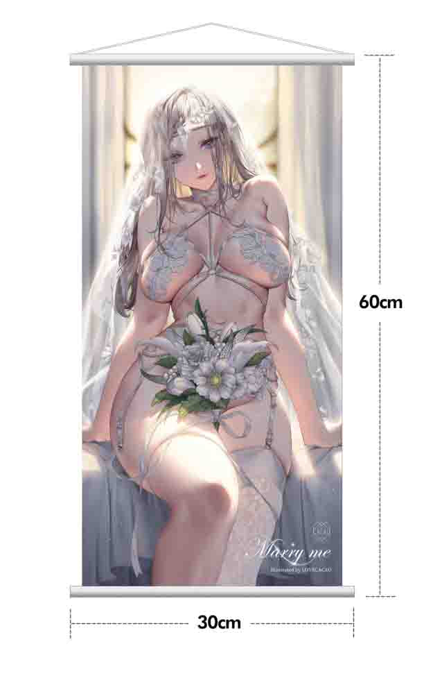 Marry Me Illustrated by LOVECACAO Bonus Inclusive Limited Edition 1/4 Scale Figure