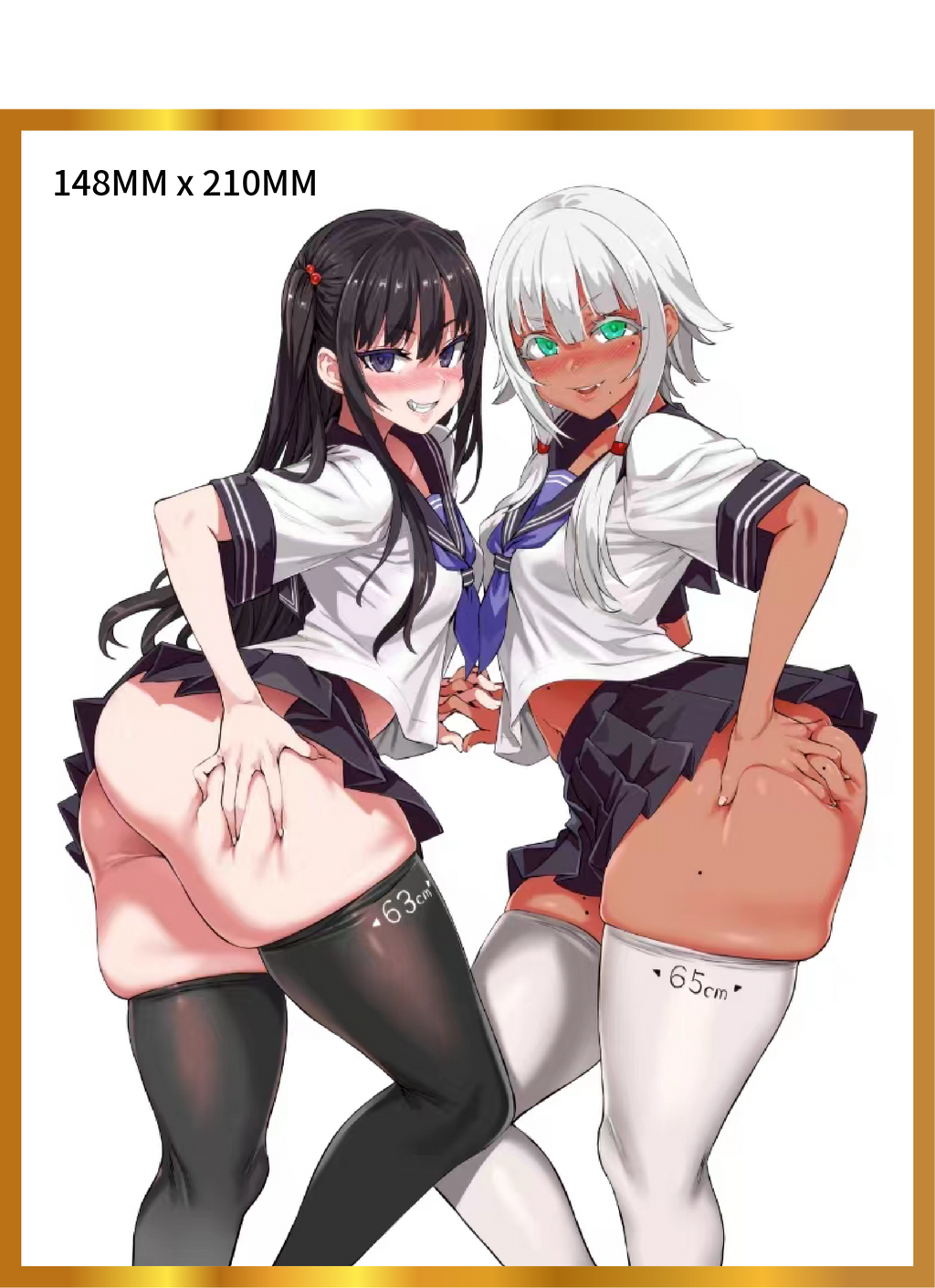 World Where the Thickness of a Girl's Thighs is Equal to Her Social Status Raura Aiza & Iroha Shishikura 1/5 Scale Figure