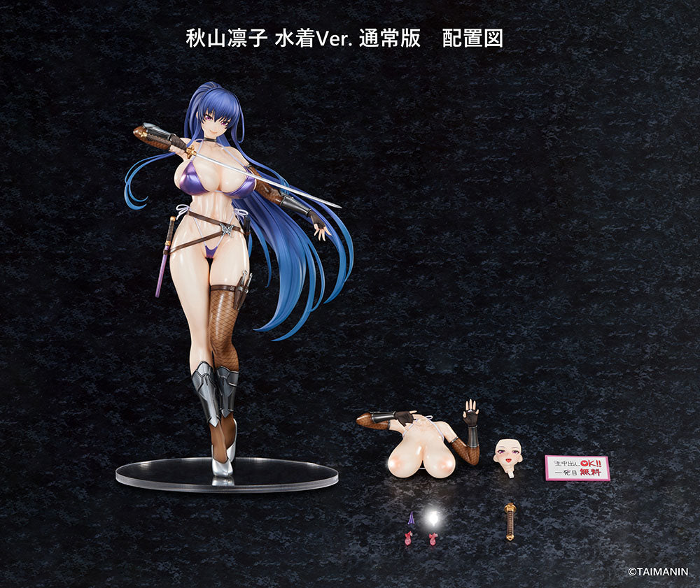 Taimanin RPGX Rinko Akiyama Swimsuit Ver. 1/6 Scale Figure