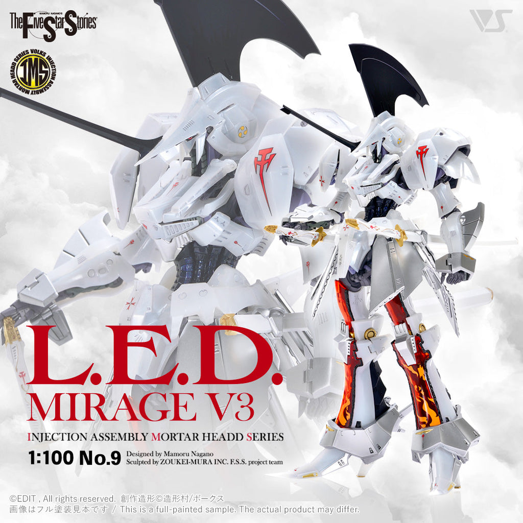 IMS L.E.D. Mirage V3 Single Ver. 1/100 Plastic Injection Kit