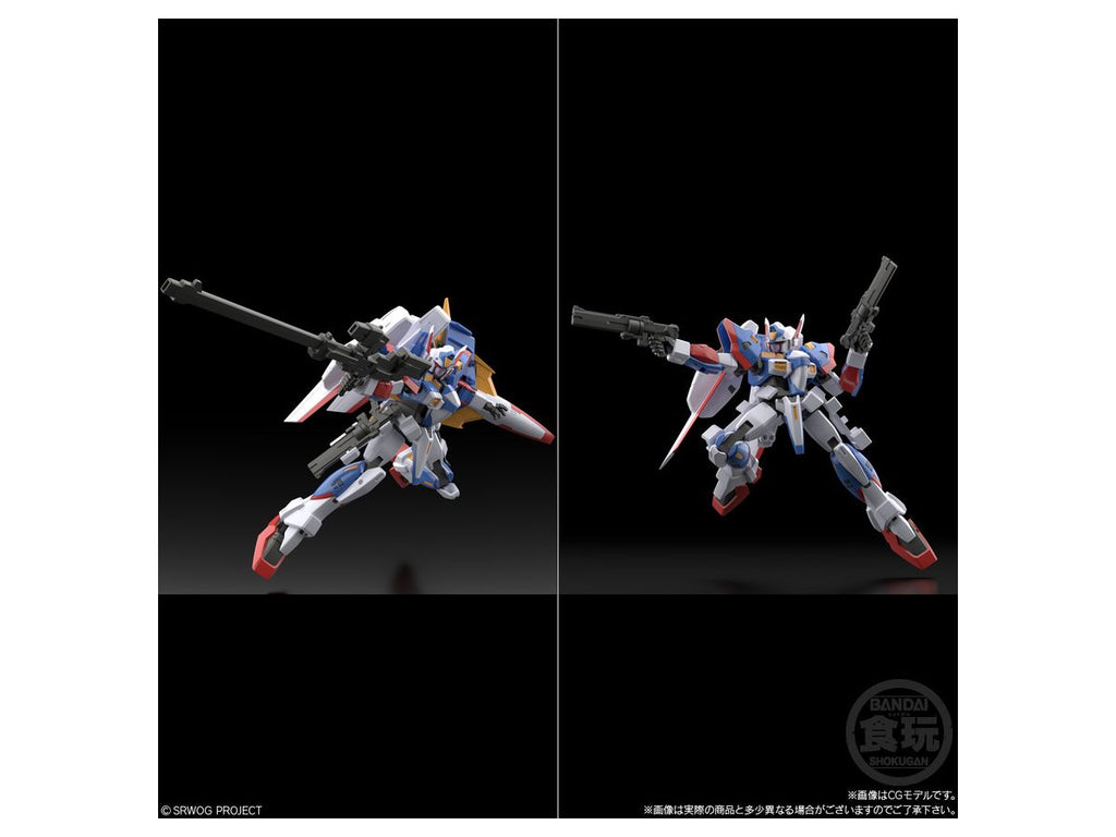 SMP Super Robot Wars OG R-1 & R-Gun Model Kit (2 Pack Box)