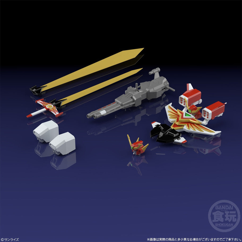 SMP The Brave Fighter of Sun FighBird 2 Model Kit (3 Pack Box)