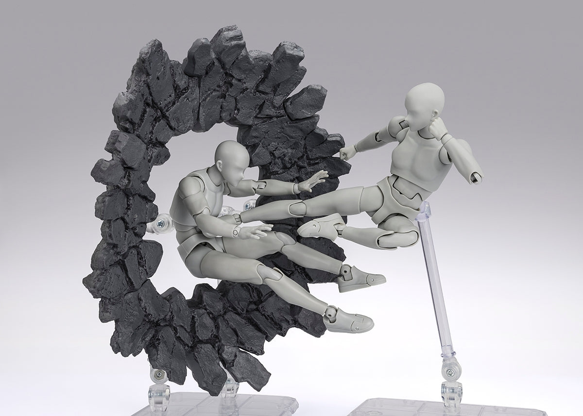 Tamashii Effect Impact Gray Ver. for S.H.Figuarts