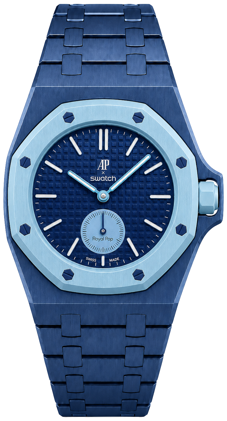 AP x Swatch - Royal Pop Strap