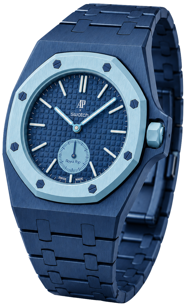 AP x Swatch - Royal Pop Strap