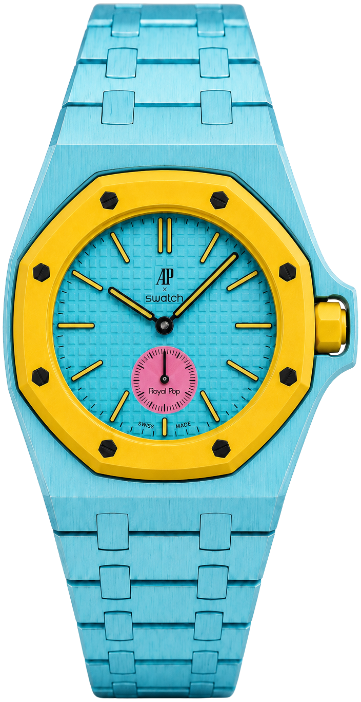 AP x Swatch - Royal Pop Strap