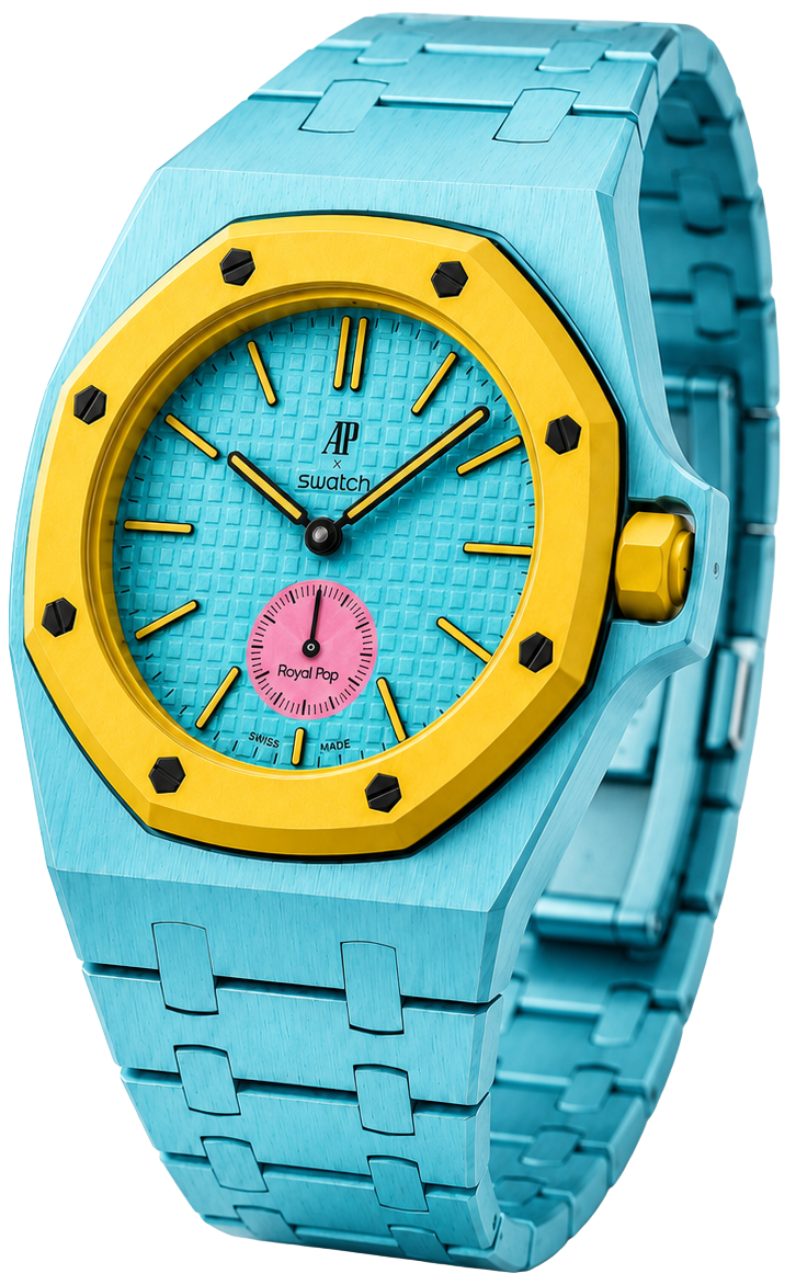 AP x Swatch - Royal Pop Strap