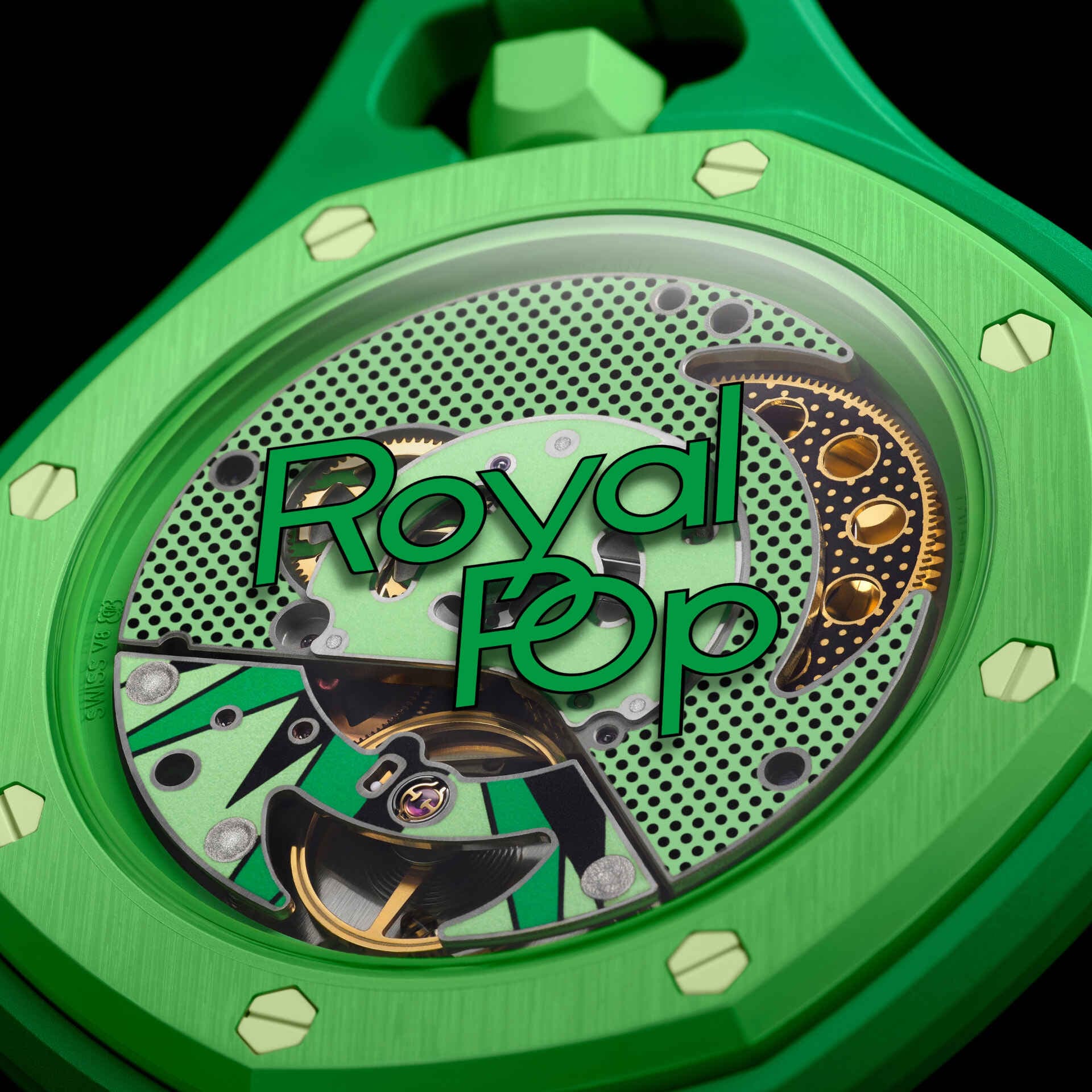 Swatch x Audemars Piguet Royal Pop GREEN EIGHT (SSX03G100N)