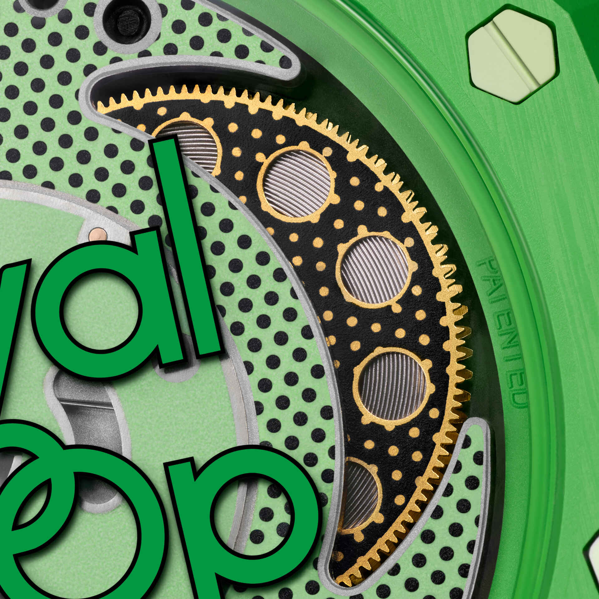 Swatch x Audemars Piguet Royal Pop GREEN EIGHT (SSX03G100N)